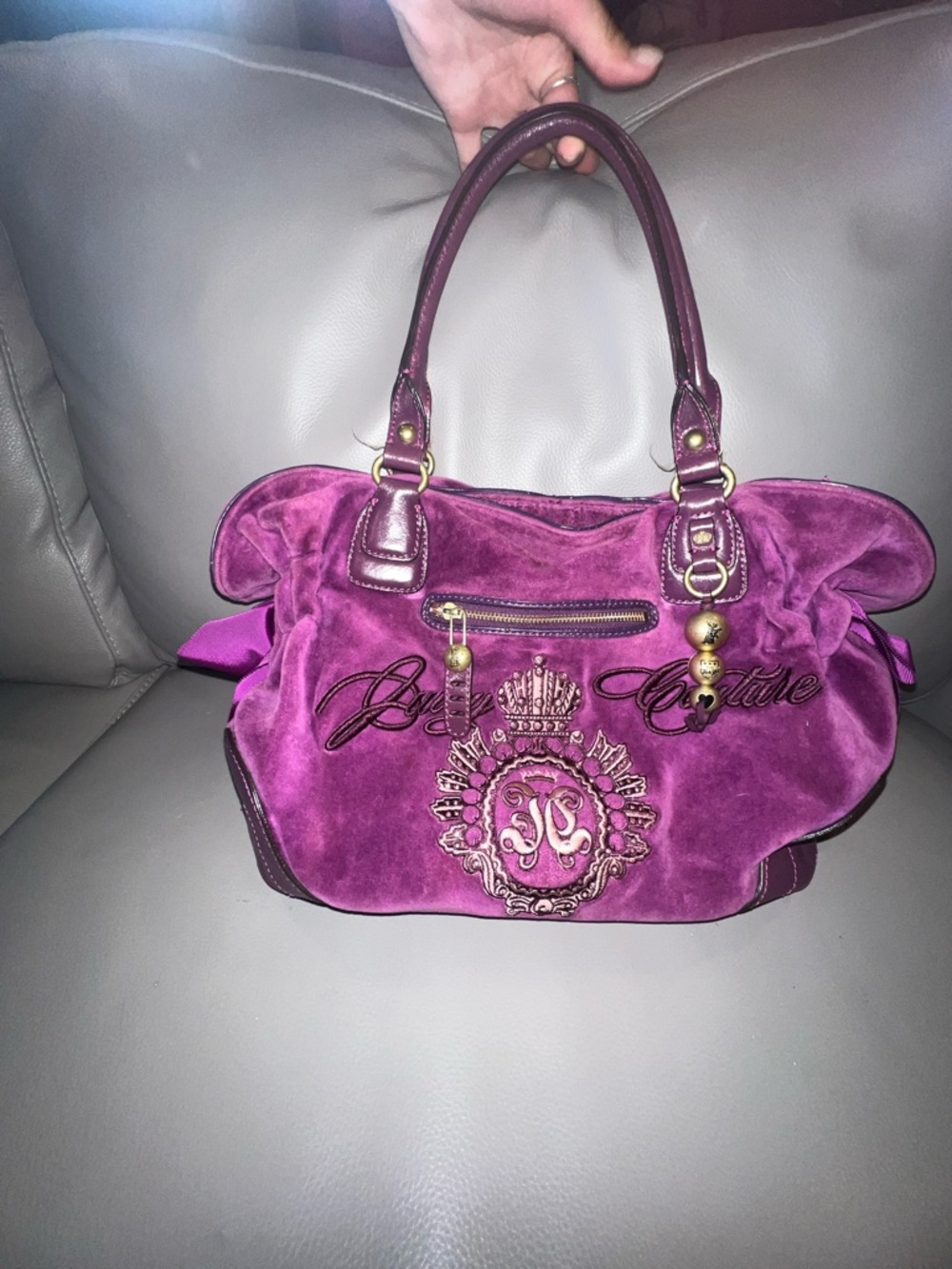 Vintage Juicy Couture velour bag